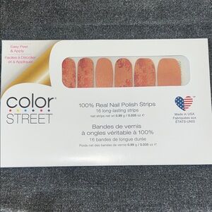 Color Street Rustworthy shimmer Nail Polish Strips